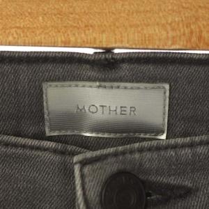 MOTHER ドゥーズィエムクラス取り扱い MOTHER GREY INSIDER CROP デニムパンツ ワイド