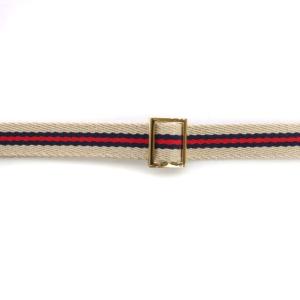 L'Appartement BORDER BELT ショルダーストラップ ベージュ