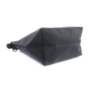 Longchamp トートバッグ トップハンドルバッグ ル プリアージュ クラブ ロゴ刺繍 S ダークグレー