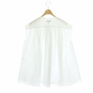 Drawer ブラウス ギャザー 36 ホワイト