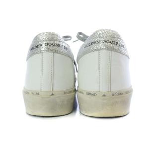 GOLDEN GOOSE HI STAR スニーカー レザー ダメージ加工 25cm 白