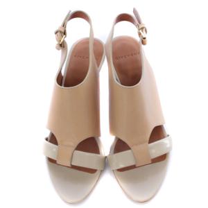GIVENCHY サンダル ピンヒール レザー 36 23cm べージュ