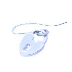 Christian Dior ピアス ハートカデナ シルバー色