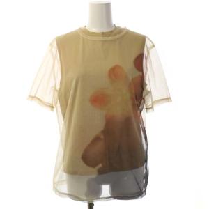 21SS SPRING MORNING COLLAB TEE レイヤードカットソー F ベージュ