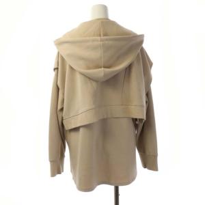 Ameri VINTAGE 21SS 3WAY LAYERED HOODIE パーカー レイヤード フーディー ショート丈 半袖