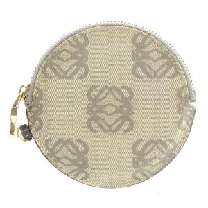 コインケース 円形 レザー ベージュ 340911 OH