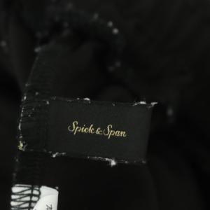 Spick&Span 21AW ジョーゼットジョガーパンツ 36 ブラック