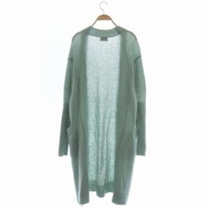 Acne Studios RAYA MOHAIR ロングカーディガン ニット 長袖 ノーボタン XXS ミント