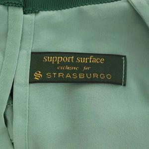 STRASBURGO SUPPORT SURFACE アコーディオンブラウス 1 グリーン