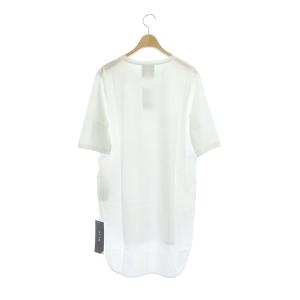 ATON 21SS ROUND HEM Tシャツ F ホワイト