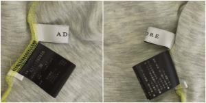 ADORE 21AW ストレッチダンボールカットソー 長袖 デザイン プルオーバー 38 ライムグリーン