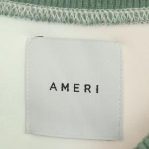 Ameri VINTAGE マーブルスウェットトレーナー 長袖 総柄 マルチカラー