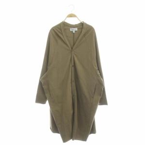 アパルトモン カーディガン コーディガン スプリングコート スウェット 長袖 ロング ブラウン