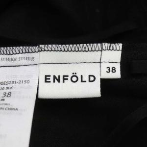 ENFOLD 21SS Light Linen エプロンSKIRT ワンピース ロング タイト