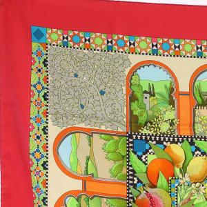 HERMES カレ90  Les Jardins d' Andalousie スカーフ シルク マルチカラー