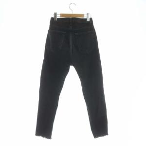 Shinzone ジーンズ テーパード スリム カットオフ 32 ブラック