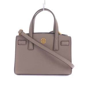 TORY BURCH 21SS ショルダーバッグ ハンドバッグ ウォーカー 2WAY ミニ グレージュ 79405