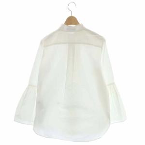 MADISONBLUE 20AW BELL SLEEVE SH WASHED OUT SHIRT ブラウス 白