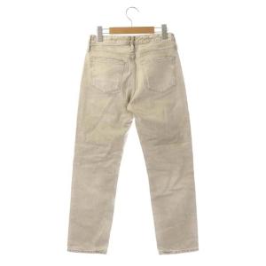 upper hights THE LIPSTICK ストレートデニムパンツ ジーンズ テーパード ジッパーフライ 22 ライトブラウン 18M245