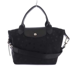 ハンドバッグ ショルダーバッグ 2WAY ル プリアージュ 総柄 ブラック