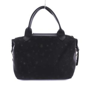 Longchamp ハンドバッグ ショルダーバッグ 2WAY ル プリアージュ 総柄 ブラック