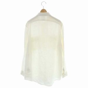 MADISONBLUE リネンダブルポケットシャツ 01 ホワイト