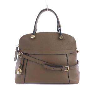 ハンドバッグ ショルダーバッグ 2WAY パイパー ブラウン