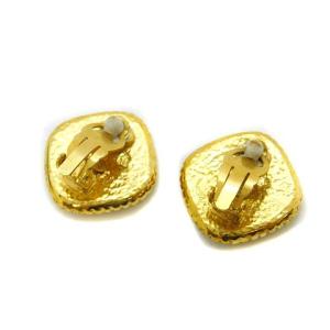 CHANEL 96A イヤリング クリップ式 ココマーク 両耳用 ゴールド色