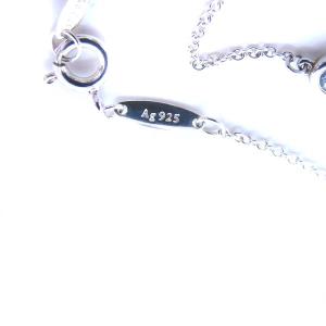 TIFFANY&Co. AG925 バイザヤード ブレスレット アクアマリン シルバー