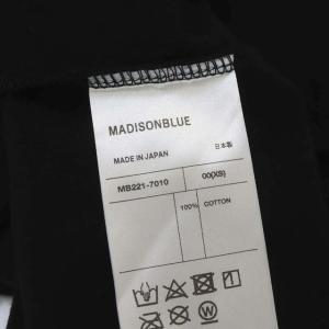 MADISONBLUE 22SS NUMBERING Tシャツ カットソー 半袖 バックプリント  00 ブラック ホワイト