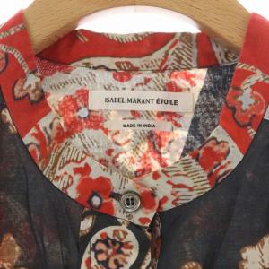 ISABEL MARANT ETOILE シャツ ペイズリー 36 レッド