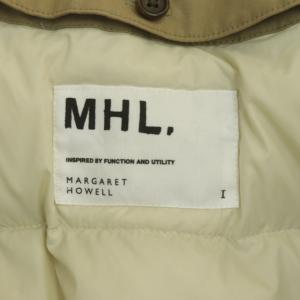 MHL. ステンカラーコート ダウンライナー付き 1 カーキベージュ