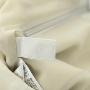 CELFORD 21AW ドレスアップパンツ テーパードパンツ フリル 36 アイスグレー