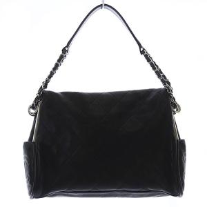 CHANEL マトラッセ 12番台 チェーンバッグ ココマーク レザー 黒