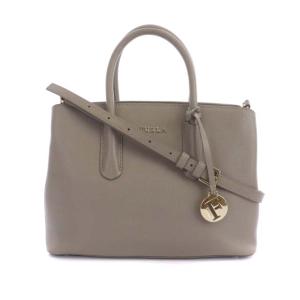 ハンドバッグ ショルダーバッグ 2WAY テッサ グレー