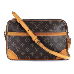 LOUIS VUITTON M51274 トロカデロ27 モノグラム ショルダーバッグ 茶