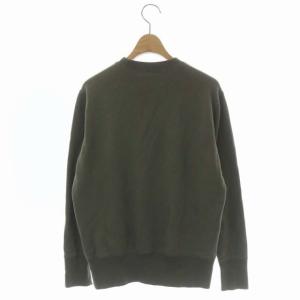 LOOPWHEELER トレーナー スウェット 長袖 S カーキ