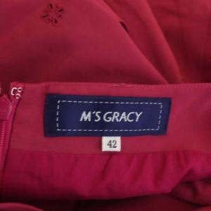 M'S GRACY 21SS ノースリーブワンピース ハートレース フレア 42