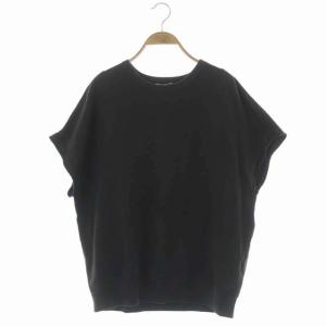 SUPER SOFT SWEAT BIG SLEEVELESS カットソー 半袖 フレンチスリーブ 裏パイル