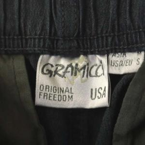 GRAMiCCi クライミングパンツ ジョガー テーパード ジッパーフライ イージー M ブルーグレー