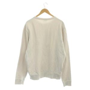 SAINT LAURENT PARIS 19SS Robot Sweatshirt ダメージ加工 スウェット L ライトグレージュ