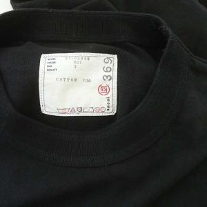 sacai CLOT バックプリント サイドジップ Tシャツ カットソー 半袖 胸ポケット 3 黒 ブラック