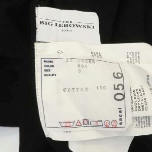 sacai 20SS THE BIG LEBOWSKI プリントTシャツ 3 ブラック