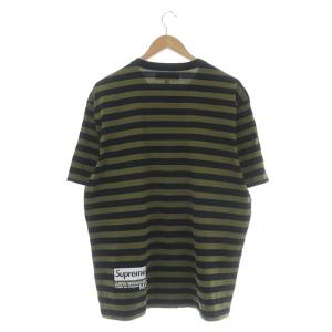 Supreme JUNYA WATANABE 21FW Stripe S/S Top L カーキ