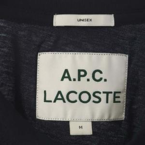 LACOSTE × A.P.C. 22SS コラボ Tシャツ カットソー M 紺