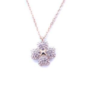 SWAROVSKI Latisha ペンダント ネックレス フラワーモチーフ ピンク ホワイト