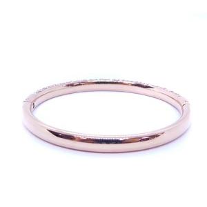 SWAROVSKI Stone バングル ストーン ゴールド色 ピンク