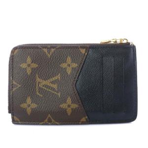 LOUIS VUITTON M69431 モノグラム ポルト カルト レクト ヴェルソ コインケース 茶