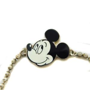 GUCCI Disneyコラボ ブレスレット ミッキーマウス シルバー色