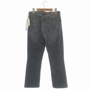 MOTHER 20SS AOS INSIDER CROP デニムパンツ グレー